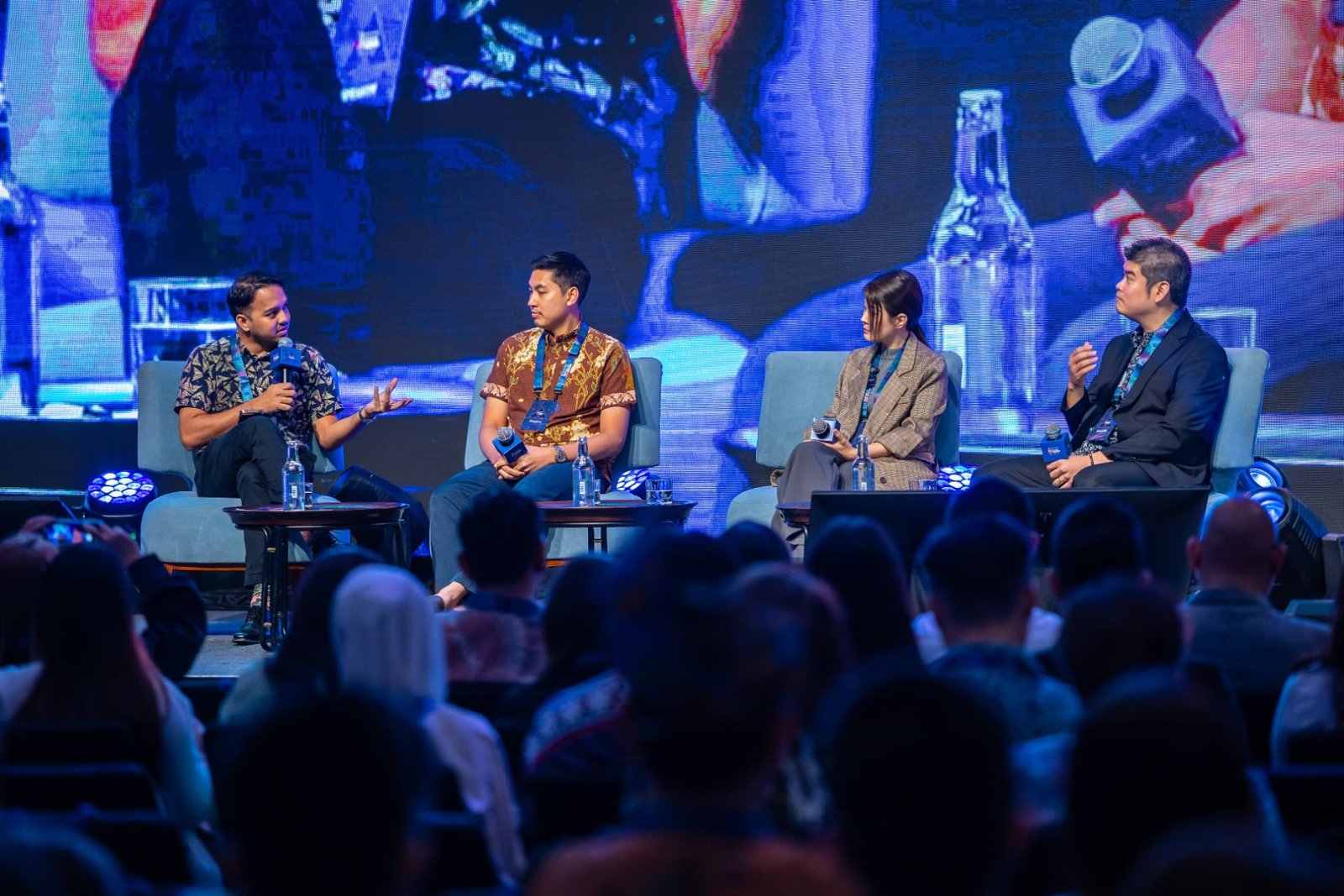The panel on stage at Alliance Bank BizSmart Business Conference 2026