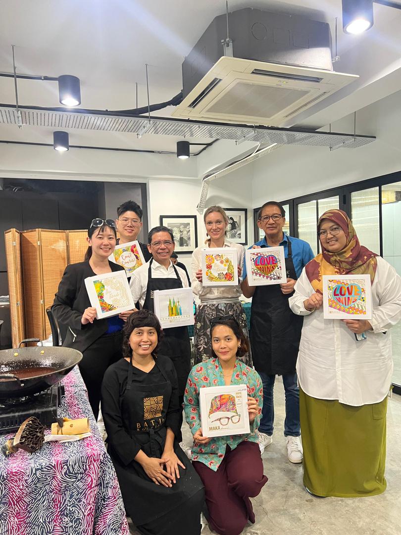 Brushstrokes of Impact at Batik Boutique